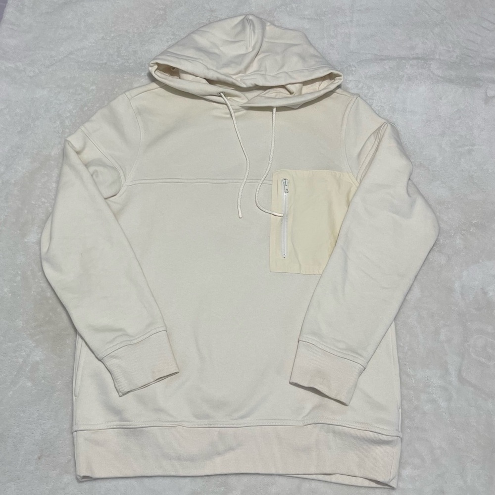 Goodfellow & Co Cream Hoodie with Pocket